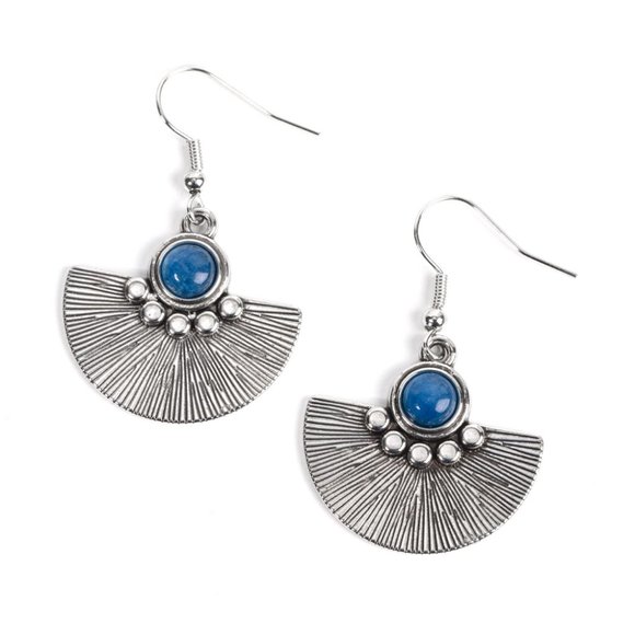 Manifesting Magic - Blue Earrings - Picture 2 of 2
